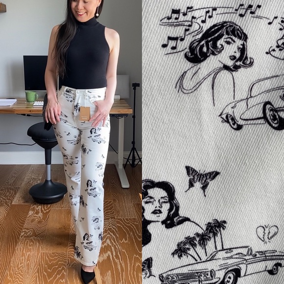 Reformation Denim - New Reformation Joyride High Rise Straight Jeans Size 24